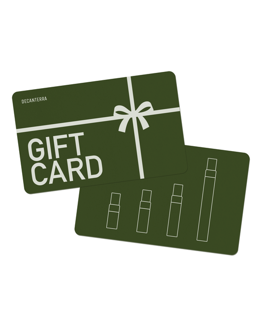 Card cadou Decanterra: cadoul care lasă libertatea să aleagă